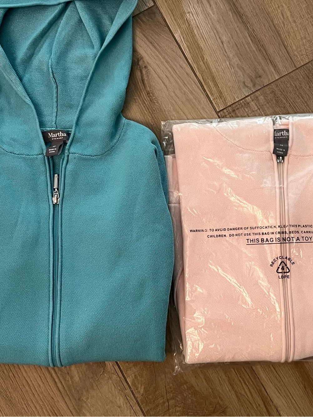 NWT Bundle (2) Martha Stewart knit hoodies